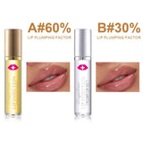 2pcs/Set Instant Lip Enhancer Plumper Oil Lip Essence Moisturizing Thick Lips Roll-on Nourish Peeling Sexy Lip Care Cosmetics