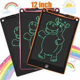 12 Inch LCD Writing Tablet Learning Education Toys For Children Writing Drawing Board Girls Toys Children's Magic Blackboard