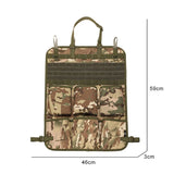 Car Organizer Seat Back Storage Bag Multifunction Camo Hanging Bags Car Stowing Tidying Pocket  Interior Accessories 1 Piece