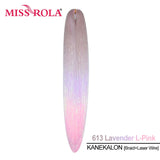 Miss Rola Synthetic 28Inch 100G 2023 New Hair Extension Yaki Straight Jumbo Braiding Hair Pre-Stretched Braid Kanekalon Hair