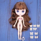 ICY DBS 10th Anniv Blyth doll 30cm 1/6 BJD toy glossy/matter shiny face colorful hair joint body