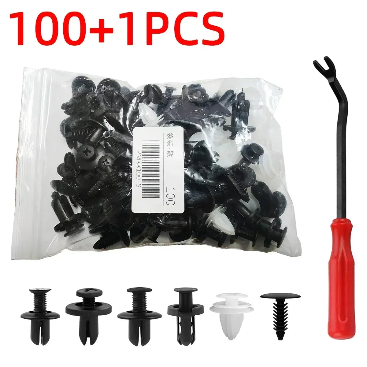 100/415/680PCS Car Fastener Clips Mixed Car Fasteners Door Trim Panel Auto Bumper Rivet Retainer Push Engine Cover Fender Clip