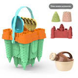 Beach Castle Bucket Play Sand Set Toys Sand Scoop Children Summer Toys Sand Toys Sand Box for Kids Outdoor Family Funny Gifts