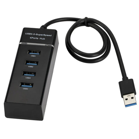 4 Ports 2.0 3.0 USB HUB Splitter High Speed Multi Splitter USB Adapter Expander Cable For Desktop Xiaomi Laptop Adapter USB HUB