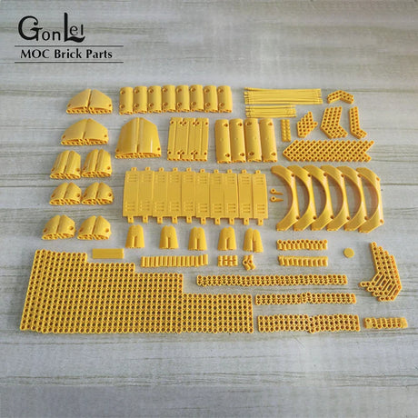 274Pcs/lot MOC Bulk Soft Pin Axle Conectors Truck Panels spare Kit Compatible with EV3 Technical Cars STEM DIY Educational Toys