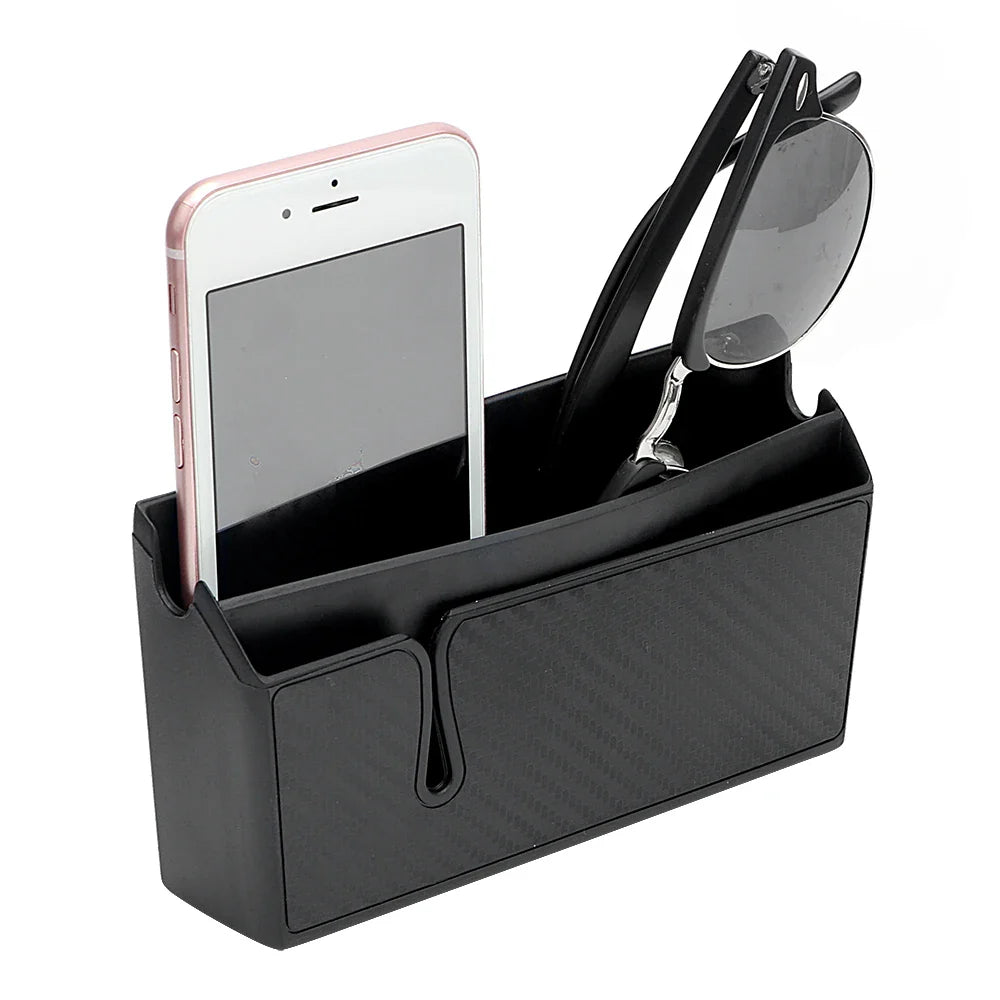 For Phone Charge Keys Coins Auto Seat Bag Car Organizer Container Car Storage Box Phone Holder Stand Car-Styling Stowing Tidying