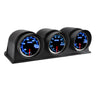 Universal 2" 52mm 10 Color LED 12V Racing Turbo Boost Gauge RPM Tachometer Water Oil Temperature Meter Red Pointer With Sensor