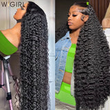 Wigirl 30 40 Inch Curly 13x4 13x6 Transparent Lace Front Human Hair Wigs Ready To Wear 5x5 Glueless Loose Deep Wave Frontal Wig