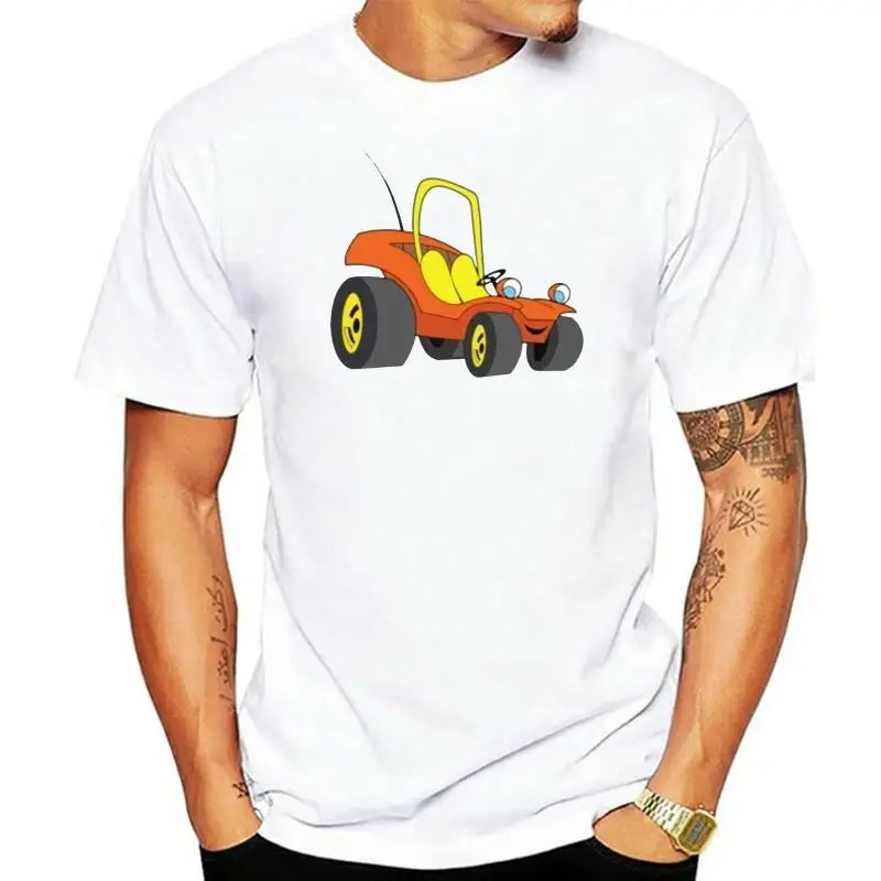 Speed Buggy Retro Hanna Barbera Cartoon Poster Fan Men'S T-Shirt Size S-Xxl Humorous Tee Shirt