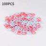 100Pcs/Lot Sweet Hair Band Girls Hair Ties Bows Elastic Rubber Band Flower Small Ball Scrunchies Baby Kids Hair Accessories Gift