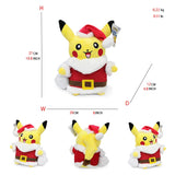 Pokemon Pikachu Cosplay Toys Charizard Snorlax Garchomp Tyranitar Hydreigon Anime Stuffed Plush Cartoon Peluche Dolls