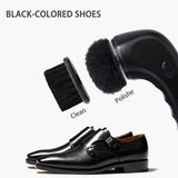 Electric Shoe Cleaner Brush, Electric Shoe Polisher Brush Shoe Shiner Dust Cleaner Portable USB Leather Cleaner Care Kit