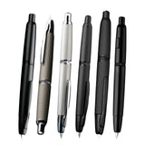 New majohn A1 AK1 Press fountain pen Fish scale pattern EF 0.4MM Nib Metal writing ink pens school supplies office gifts pens