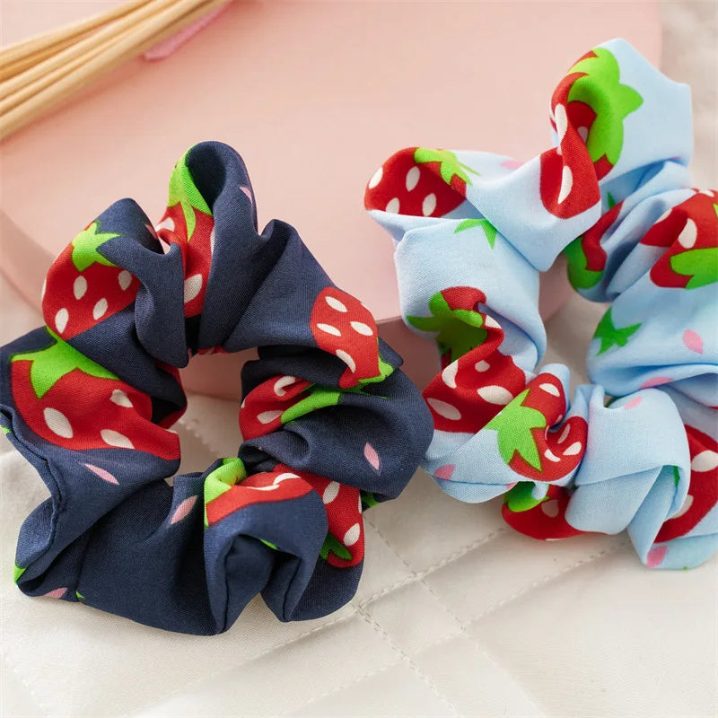 Ins Hot Sale Large Size Premium Headdress Extra Large Floral Scrunchie Layered Chiffon Satin Hair Tie Elastic Scrunchie