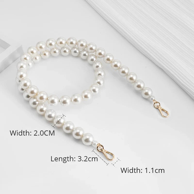 Pearl Chain Accessories Small Fragrant Wind Bag Messenger Shoulder Strap Diy Transformation Replacement Bag Chain Single Buy