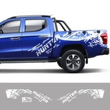 Pickup Body Side Sticker For Changan Hunter F70 Omega Sigma Truck Graphics Splash Grunge Decal Trunk Car Cover Auto Accessories