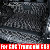 For GAC Trumpchi GS8 2021 2022 2023 2024 Accessories Car Boot Mat Rear Trunk Liner Cargo Leather Tray Protector Accessories Mats