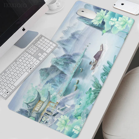 Mouse Pad Gaming Landscape Painting XL Home Custom Large Mousepad XXL Mechanical Keyboard Pad Office Office Accessories Mice Pad