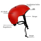 Adult Children's Skateboard Helmets Outdoor Sports Skiing Cycling Roller Skating Helmets Rock Climbing Safety Protection Helmets