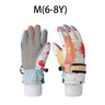 Fashion Children Ski Gloves Waterproof Kids Mittens for Girls Boys Accessories Antiskid Thicken Snow Sports Child Gloves 4-12Y