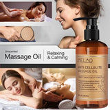 100% Pure Natural Relaxing Anti Cellulite Body Skin Massage Body Oil Sore Muscle Massage Oil Tighten Firming Shaping Body Care