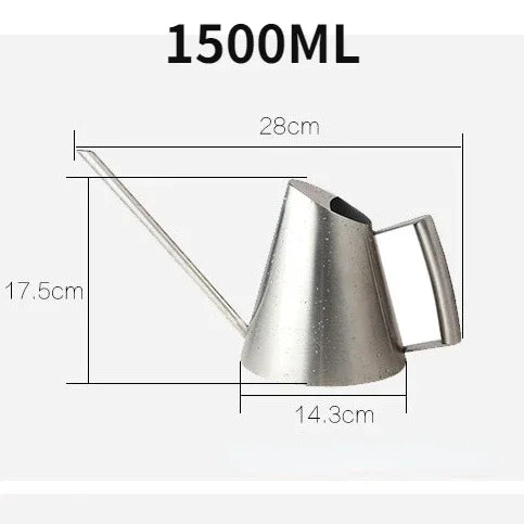 Stainless Steel Long Spout Watering Cans Golden Bronze Cross-border Gardening Watering Cans Household Metal Retro Watering Cans