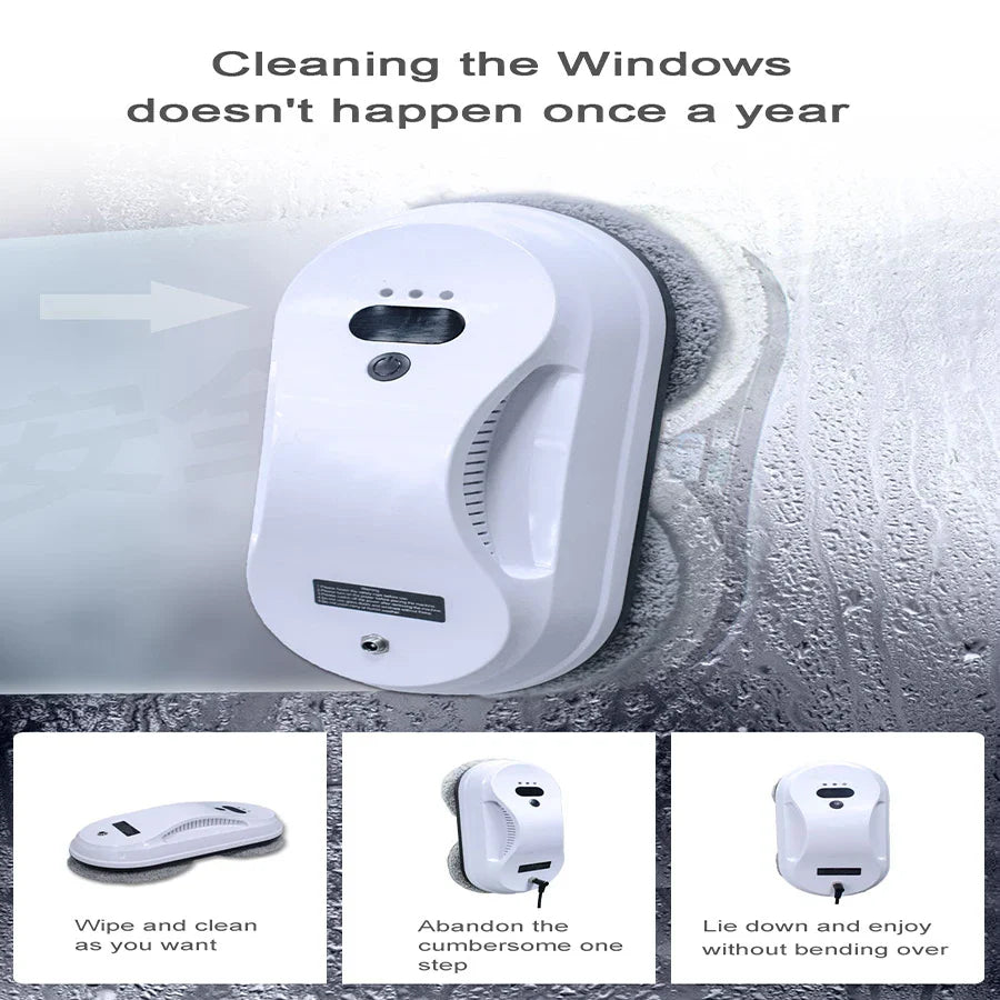 Windows Cleaner Robot For GlasFloor Ceramic Tile Cleaning Electric Glass Remote Control Smart Home Window Washer