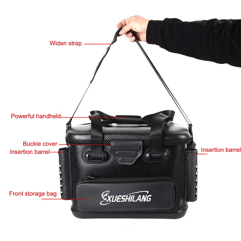 20/28L Portable Fishing Tackle Box EVA Fishing Bag Rod Bait Reel Fish Storage Bag Large Capacity Fishing Lures Hook Box 낚시통 상자