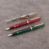 Brand Jinhao 82 Fountain Pen Fluorescence Ink Pen Spin Golden EF F M Nib Business Office School Supplies Writing Pen