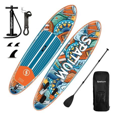 Paddle Inflatable Surfboard SUP Paddle Board Surfing Fishing Accessories SUP Inflatable Stand Up Paddle Board Set 350cm