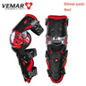 Fashion Motorcycle Elbow Pads VEMAR Motocross Small Kneepad Off-Road Racing Knee Brace Safety Protection Guards Protective Gear