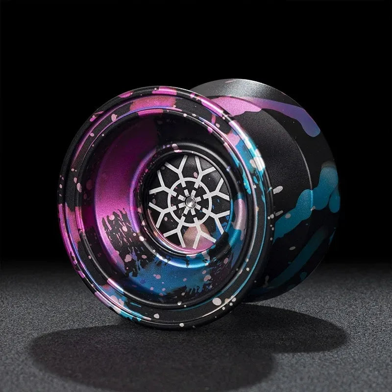 Yoyo Professional Competition Metal Yo Yo Factory with 10 Ball Bearing Alloy Aluminum High Speed Unresponsive Toys for Kids Yoyo