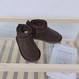 Luxury Designer Children Shoe Girl Boy Ultra Mini Tazz Baby Winter Boot Toddler Warm Ankle Snow Fur Boot Kid Tasman Flat Slipper