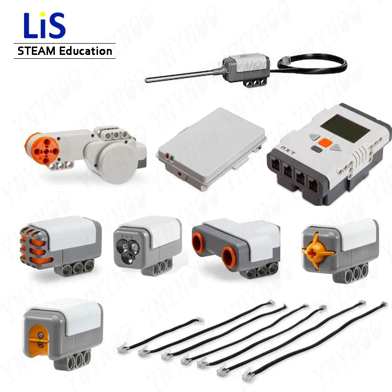 Electronics Power Functions Parts For Mindstorms NXT 9797 8547 8527 9648 9695 Bricks Robot Core Set Diy Learning Education Toys