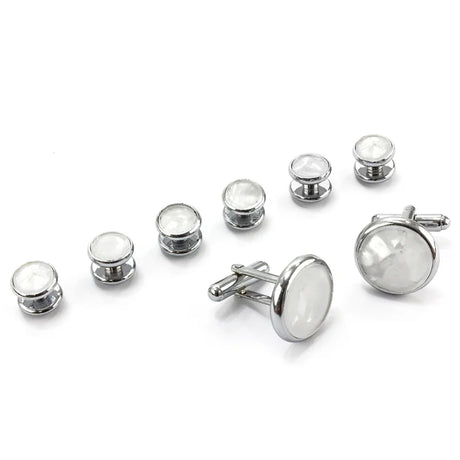 Metal Cufflinks For Mens Luxury Quality Vintage Man Shirt Cufflink Set Shirt Studs Button And Cufflink Men's Cuff Links Tie Clip