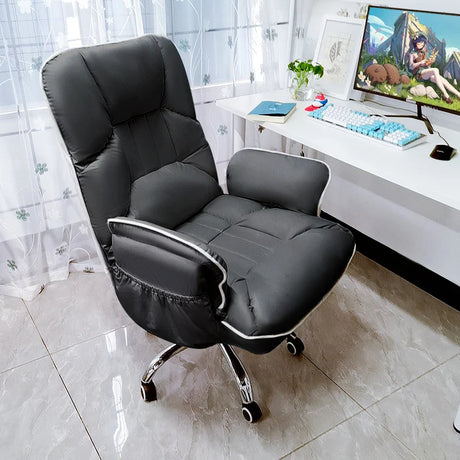 Comfortable Home Sofa, Lazy Recliner Chair, Bedroom Desk Chair, Dormitory Backrest, Office Lunch Dual-purpose Chair silla gamer