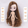 ICY DBS Blyth Doll 1/6 Joint Body 30CM BJD toys Natural shiny face with extra hands AB DIY Fashion Dolls girl gift