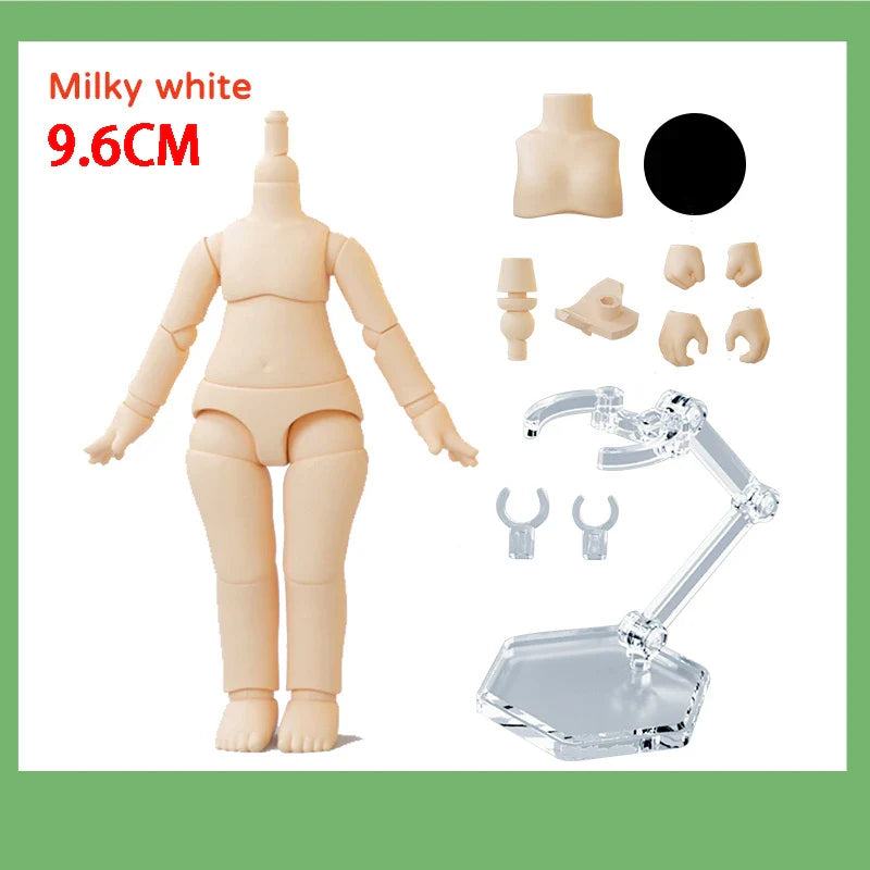 YMY 2nd Generation Doll Body Ob11 Doll Spherical Removeable Joint Body Doll For Penny, GSC, Molly, Obitsu 11, NendoroidS Head