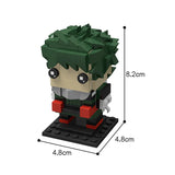 DIY Anime Movies Game Figure Brickheadz Building Block Kit Character Collectation Playset Brick Model Toys Kids Birthday Gift