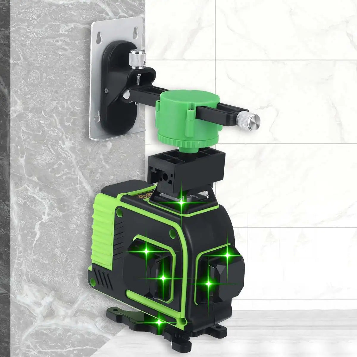 tripod/Professional Level Green Light Building Tool Level Lines 4d Self-leveling Cross Horizontal  16 Laser Levels Laser