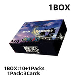 One Piece Collection Cards Box Booster Pack Anime Luffy Zoro Nami Chopper TCG Game Playing Game Cards