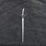 16cm Witch skull Hair Stick  sword woman hair stick Hairpin Amulet Spirit Hair Jewelry For Women