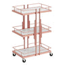 Beauty Cart Beauty Salon Special Storage Rack Light Luxury Nail Eyelash Trolley Hair Dyeing Tool Cart Kitchen Islands Trolleys