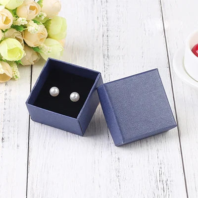 10pcs Small Travel Jewelry Box Storage Organizer Packaging Case Portable Mama Earring Ring Necklace Jewellery Tray Organizer