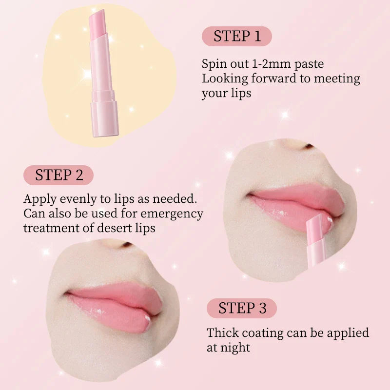 Instant Lip Balm Remove Dark Lip Balm Anti-Cracking Increase Elasticity Reduce Fine Line Moisturize Nourish Lip Care Plump Serum