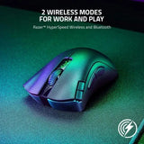 Razer Basilisk X / DeathAdder V2 X Hyperspeed Wireless Gaming Mouse: Bluetooth & Wireless Compatible Programmable Optical Sensor