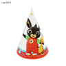 Rabbit Theme Birthday Party Decoration Cartoon Animal Panda Animal Happy Birthday Cake Topper Baby Shower Party Supplies Balloon