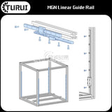 Voron 2.4 2 4 R2  Trident Linear Guide Rust Proof  Mgn12H Mgn9H Mgn7H 3d Printer Parts Diy Accessories With Slider