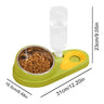 Tilted Cat Food Bowl Set Automatic Pet Water Dispenser and Food Bowl Pet Supplies for Cats Dogs Feeding & Watering Accessories
