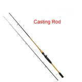 1.65m 1.8m Fishing Rod Carbon Fiber Spinning/Casting Fishing Pole Bait WT 8-20G Line WT 8-16LB M Power Fast Action Fishing Rods